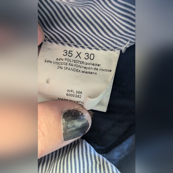 Luis Raphael men's dress pants sz 35x30 slim fit 😁 - Picture 6 of 7